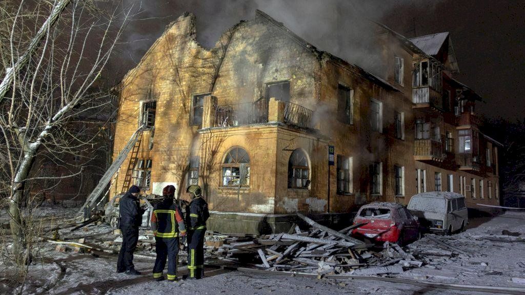 روسيا تستخدم صاروخاً باليستياً في هجوم على كييف