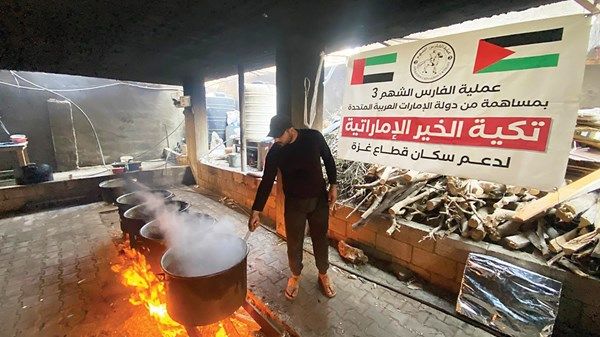 «الفارس الشهم 3» تواصل دعم المطابخ الشعبية في غزة