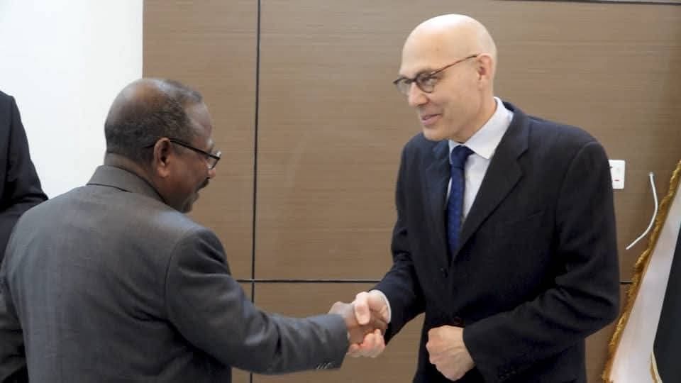 وزير الخارجية ووزير العدل يلتقيان بالمفوض السامي لحقوق الإنسان