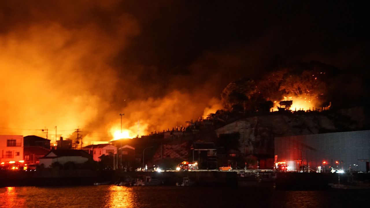 اليابان | الحرائق تبلغ ذروتها في اليابان خلال شهر ديسمبر