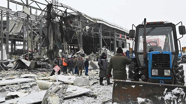 ضربات روسية مكثفة تستهدف أوكرانيا