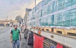 مساعدات سعودية جديدة تصل إلى وسط قطاع غزة