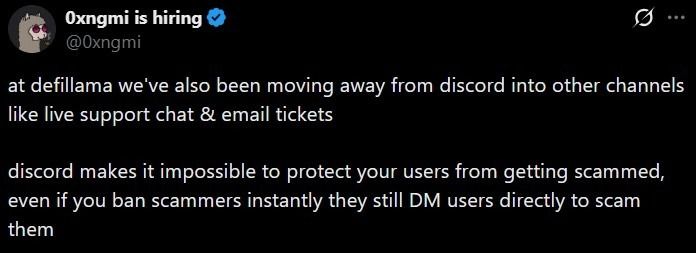 بروتوكولات DeFi تتخلى بهدوء عن Discord بعد تفشي عمليات الاحتيال في القنوات العامة