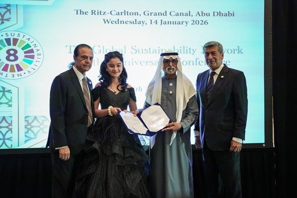 نهيان بن مبارك يشهد احتفال الشبكة العالمية للاستدامة بمرور 10 أعوام على تأسيسها