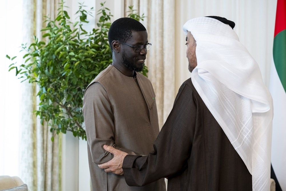 رئيس الدولة والرئيس السنغالي يبحثان علاقات البلدين