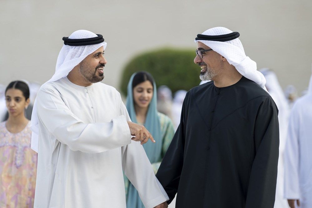 خالد بن محمد بن زايد يزور مهرجان الحصن 2026