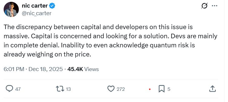 استراتيجي “الجشع والخوف” في Jefferies يخفض مخصصات البيتكوين إلى الصفر بسبب مخاطر الحوسبة الكمية