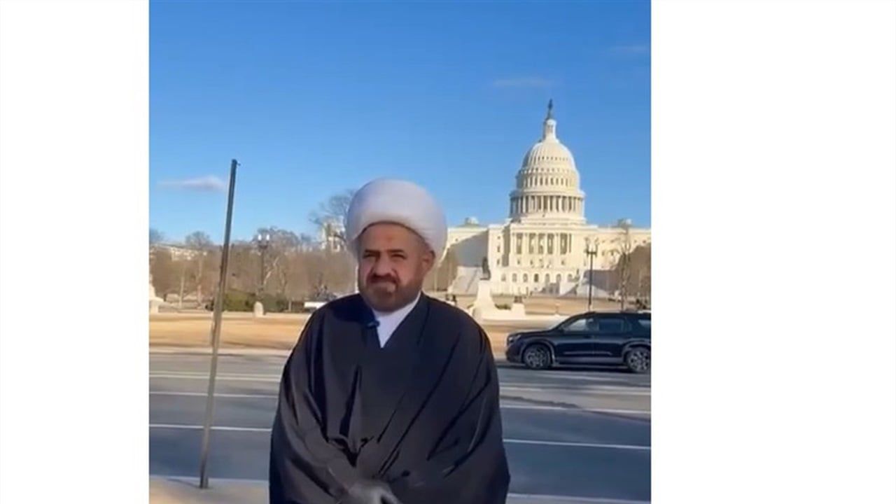 إقامة مضيف ال الصدر أمام البيت الأبيض في واشنطن (فيديو)