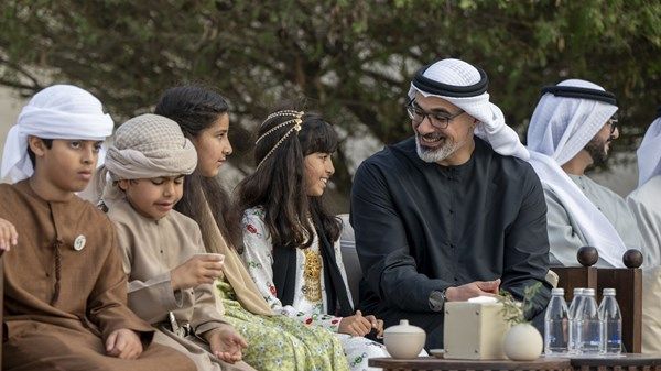 خالد بن محمد بن زايد يزور مهرجان الحصن 2026
