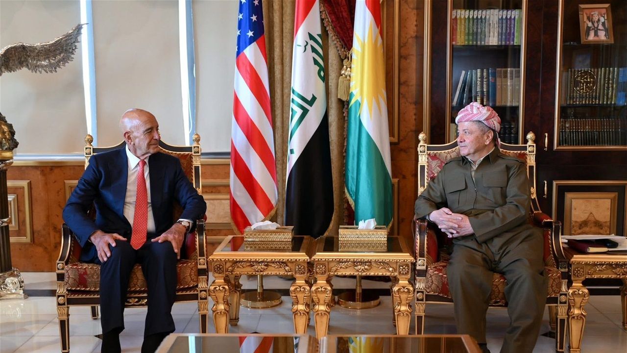 بارزاني والمبعوث الأمريكي يناقشان الوضع في سوريا وأحدث التطورات الميدانية