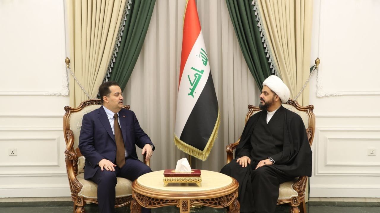 السوداني والخزعلي يؤكدان ضرورة الحفاظ على وحدة الإطار التنسيقي