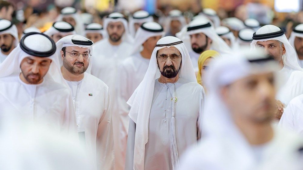 محمد بن راشد يزور معرض «عالم القهوة دبي»