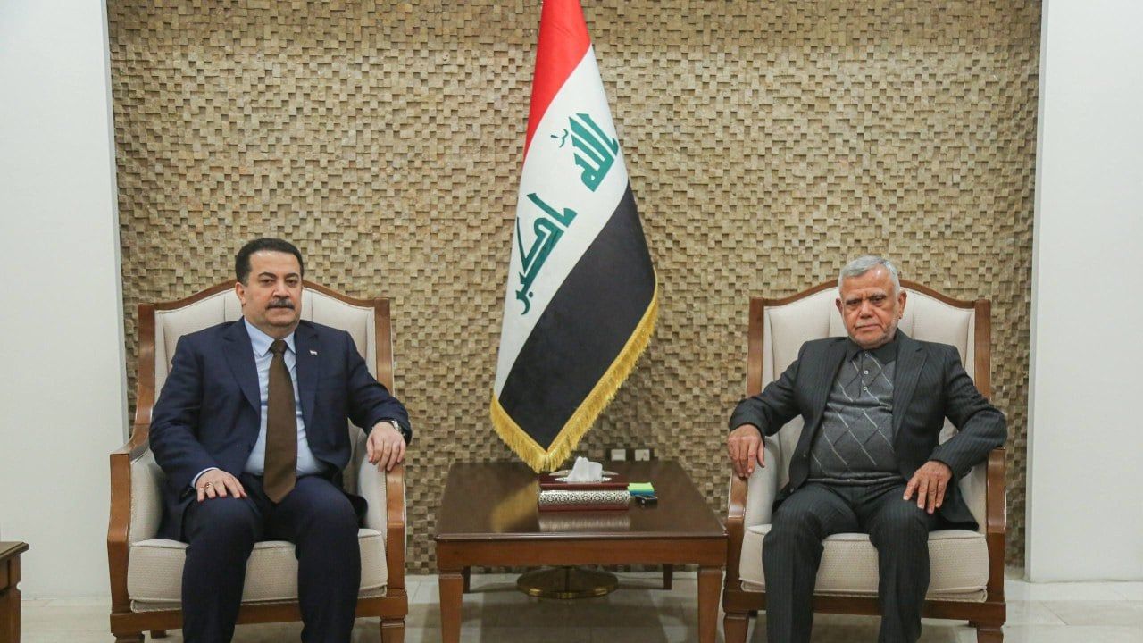 السوداني والعامري يبحثان حراك تشكيل الحكومة الجديدة