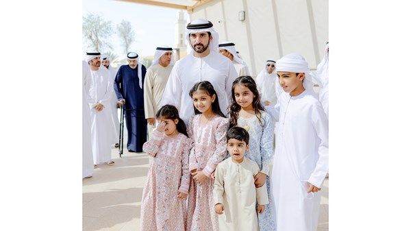 حمدان بن محمد يشهد افتتاح «حوي ند الشبا»