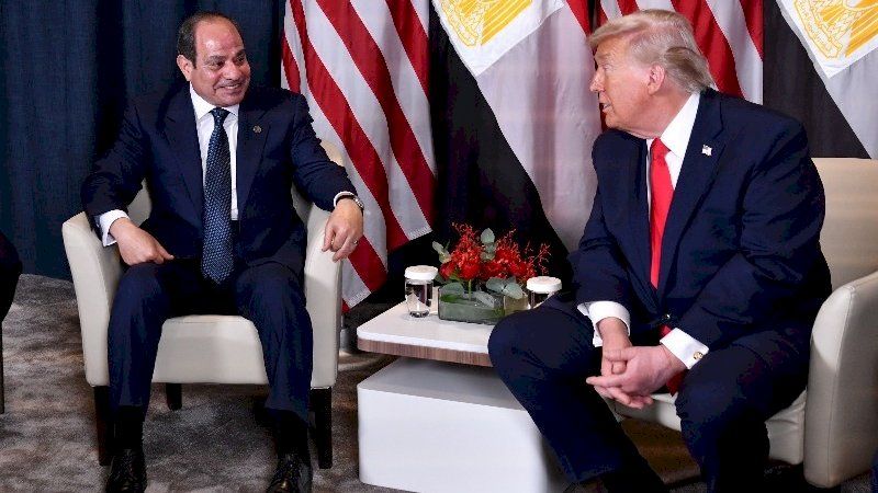 ترامب: السيسي يعرف الانكليزية أفضل منا.. أحببته لتجاهله هيلاري