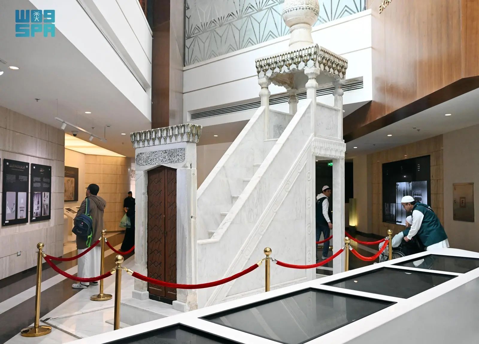 معرض عمارة المسجد النبوي يُثري تجربة زوار المسجد النبوي بتجارب تفاعلية