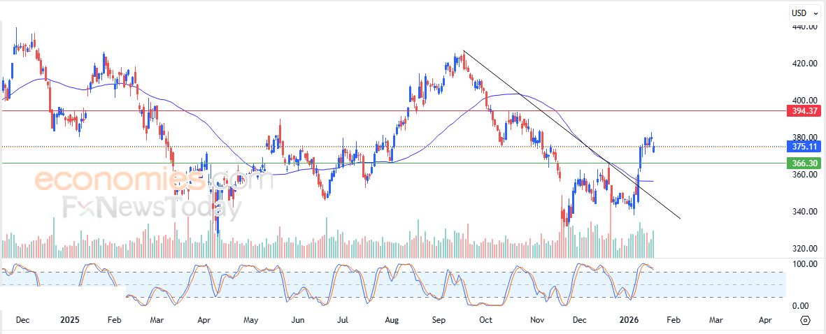 سعر سهم جونسون آند جونسون (JNJ) في هدنة لالتقاط الأنفاس – توقعات اليوم – 21-01-2026