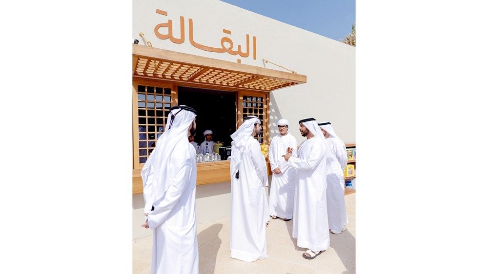 حمدان بن محمد يشهد افتتاح «حوي ند الشبا»