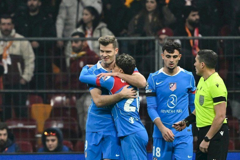 دوري أبطال أوروبا: غلطة سراي يفرض التعادل على أتلتيكو مدريد