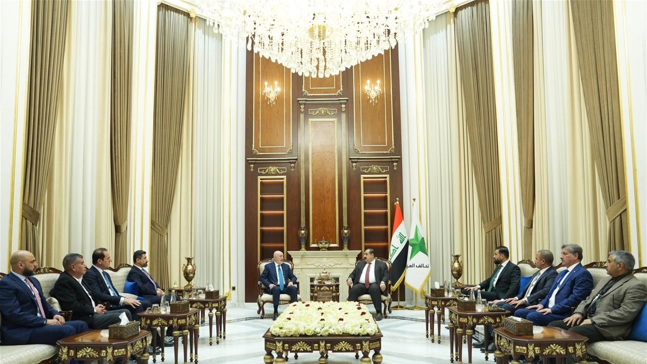 السامرائي يبحث المشهد السياسي مع وفد الاتحاد الوطني الكردستاني