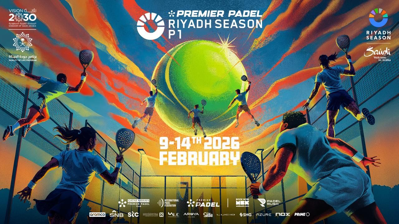 ملاعب “PADEL RUSH ARENA” تستضيف بطولة موسم الرياض بريمير بادلP1  بمشاركة دولية واسعة