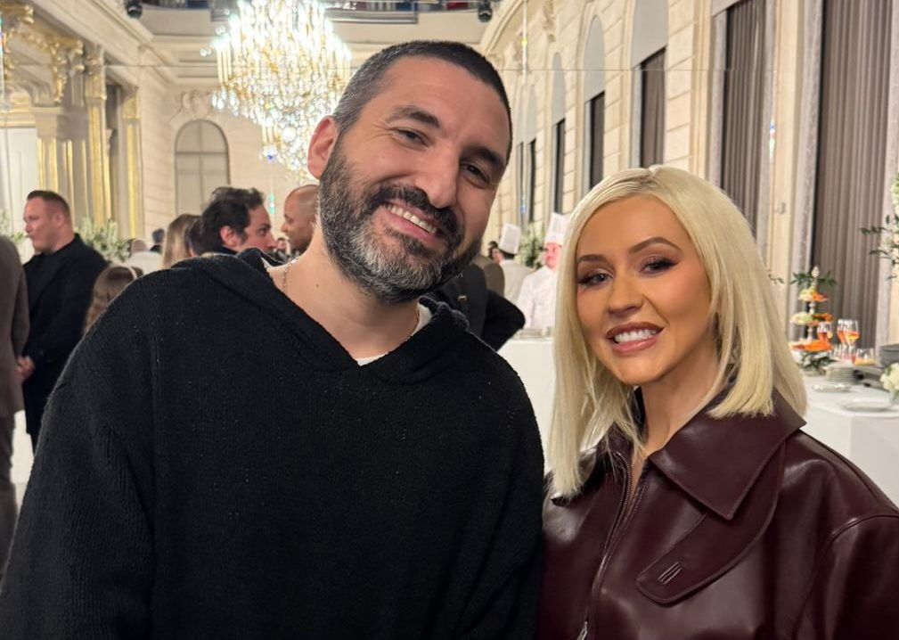 إبراهيم معلوف في ديو استثنائي مع كريستينا أغيليرا في باريس