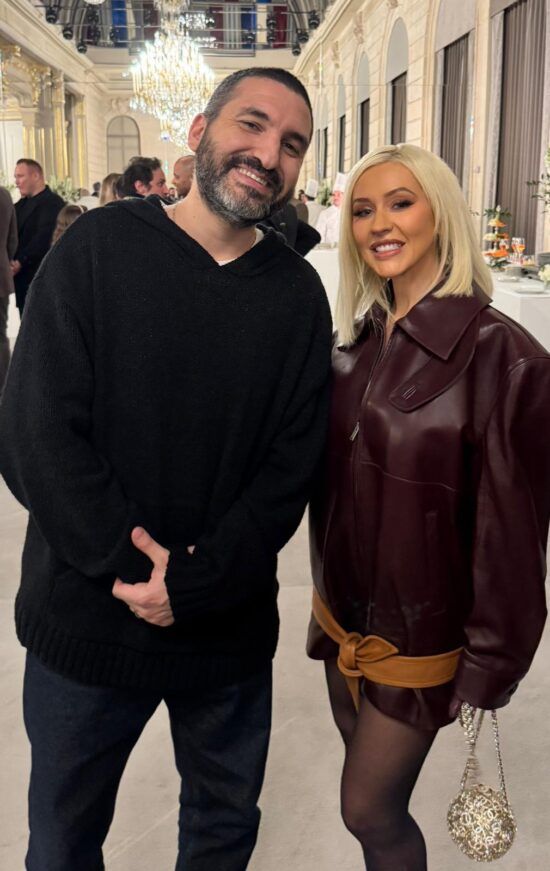 إبراهيم معلوف في ديو استثنائي مع كريستينا أغيليرا في باريس