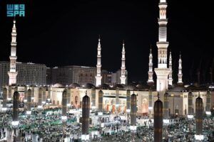 المسجد النبوي يستقبل أكثر من 25 مليون مصلٍّ وزائر خلال شهر رجب 1447هـ