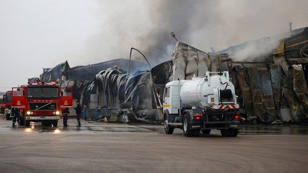 أربعة قتلى جراء حريق في مصنع باليونان