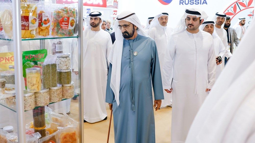 محمد بن راشد: الإمارات تواصل ترسيخ مكانتها مركزاً عالمياً للتجارة وصناعة الغذاء