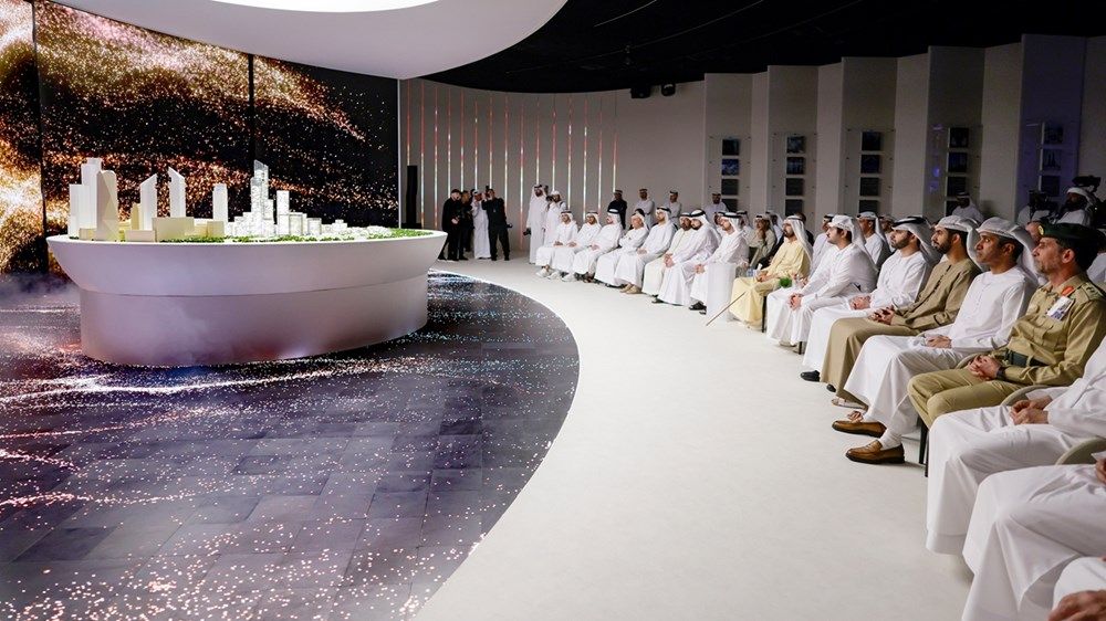 محمد بن راشد يطلق مشروع التوسعة الكبرى لمركز دبي المالي العالمي