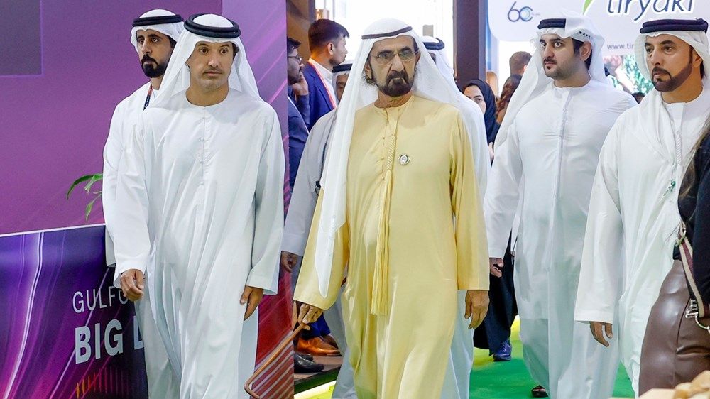 محمد بن راشد يزور معرض «جلفود 2026» بمركز دبي التجاري العالمي