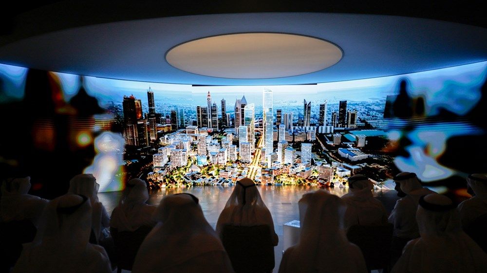 محمد بن راشد يطلق مشروع التوسعة الكبرى لمركز دبي المالي العالمي