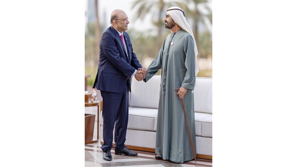 محمد بن راشد يبحث مع رئيس باكستان العلاقات الثنائية وسبل تعزيز التعاون المشترك في مختلف المجالات