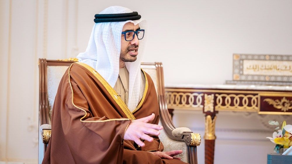 ولي عهد الكويت يستقبل عبد الله بن زايد