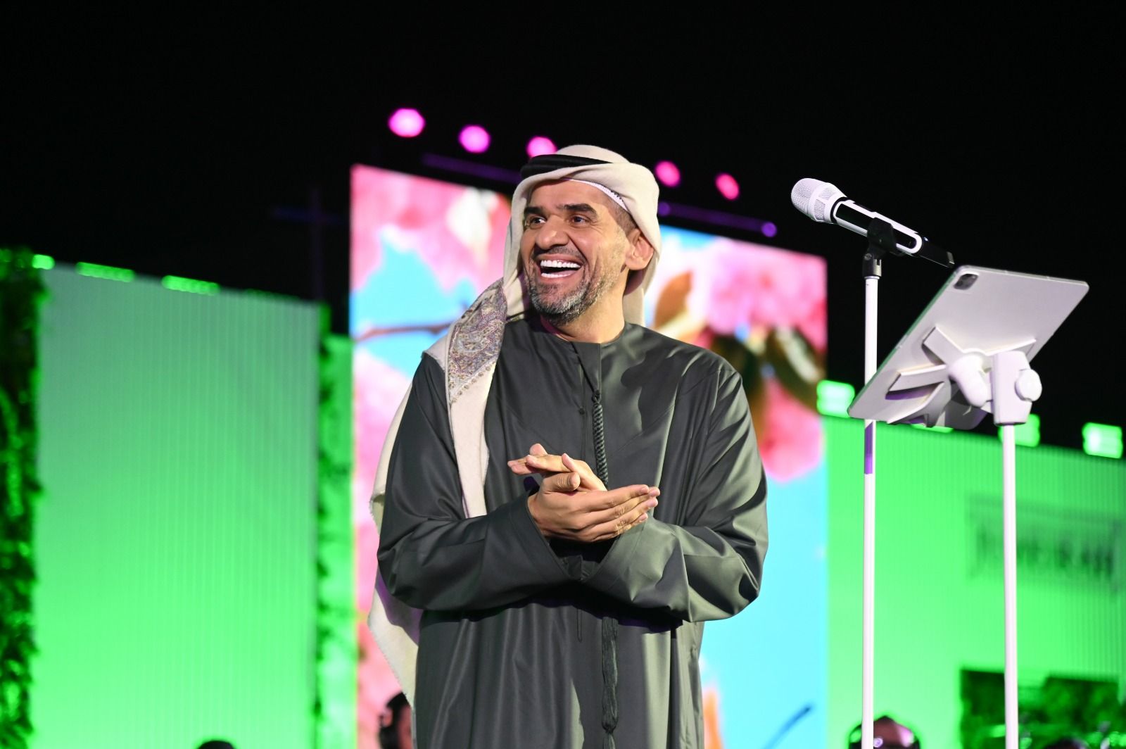 حسين الجسمي وكاتي بيري يتألقان في أمسية فنيّة استثنائية في أبوظبي