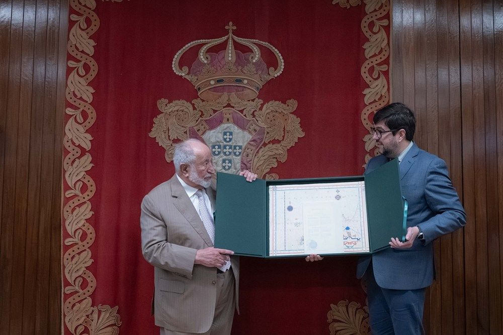 حاكم الشارقة يزور الأرشيف الوطني البرتغالي