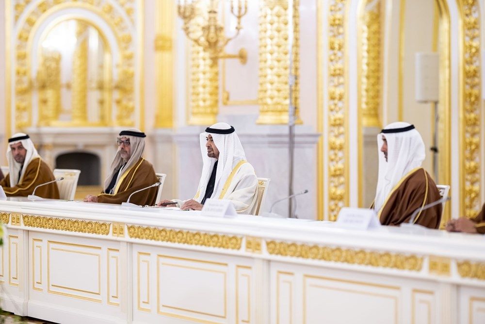 رئيس الدولة والرئيس الروسي يبحثان في موسكو تعزيز التعاون في إطار الشراكة الاستراتيجية بين البلدين