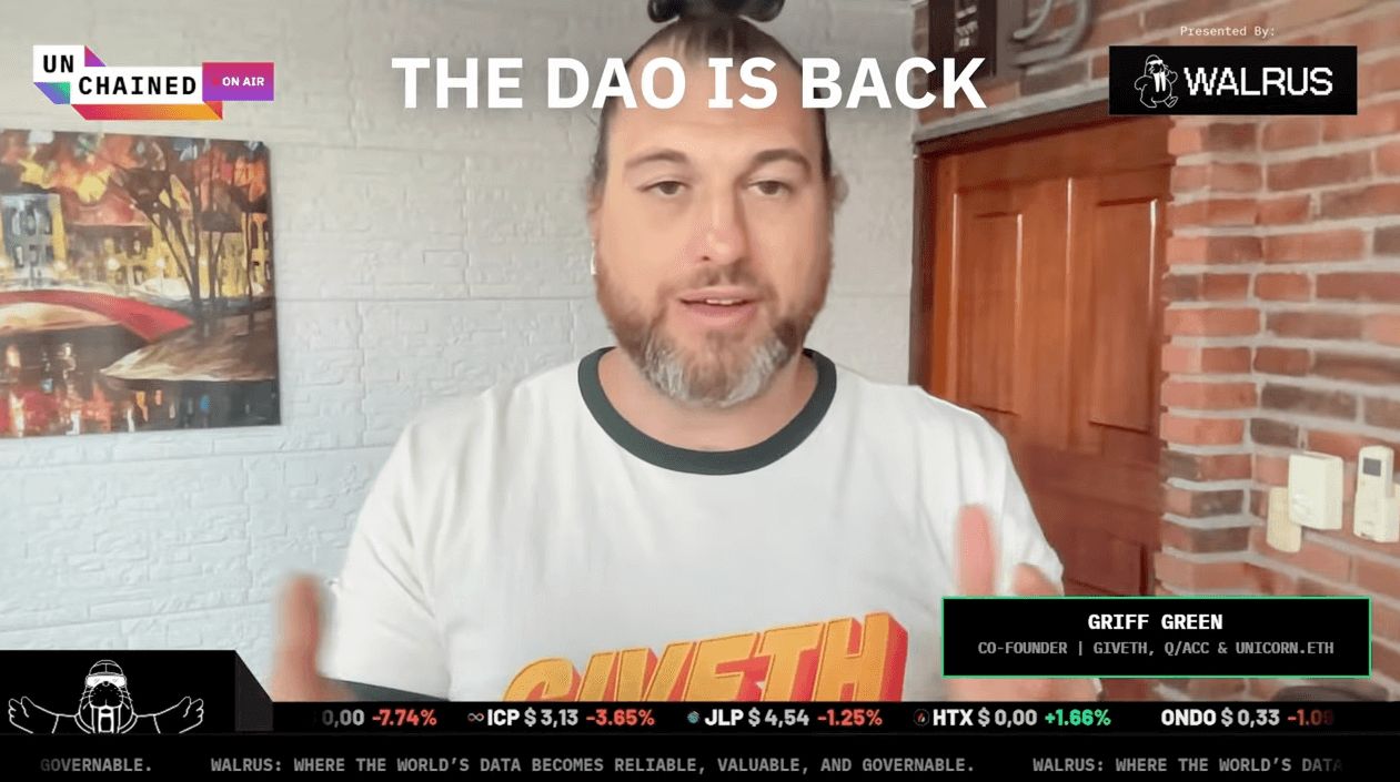 غريف غرين: إيثير غير مُطالب به من اختراق The DAO سيموّل مبادرة أمنية جديدة