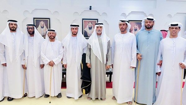 نهيان بن مبارك يحضر أفراح العامري في العين