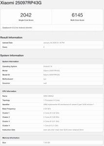 تكنولوجيا: ظهور شاومي جهاز Pad 8 العالمي لأول مرة على Geekbench مع تسريب الأداء والمواصفات