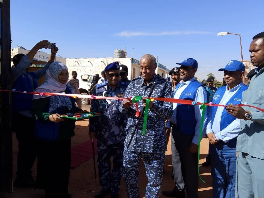 وزير الداخلية يدشن إنطلاقة العمل بمبانى معتمدية اللاجئين