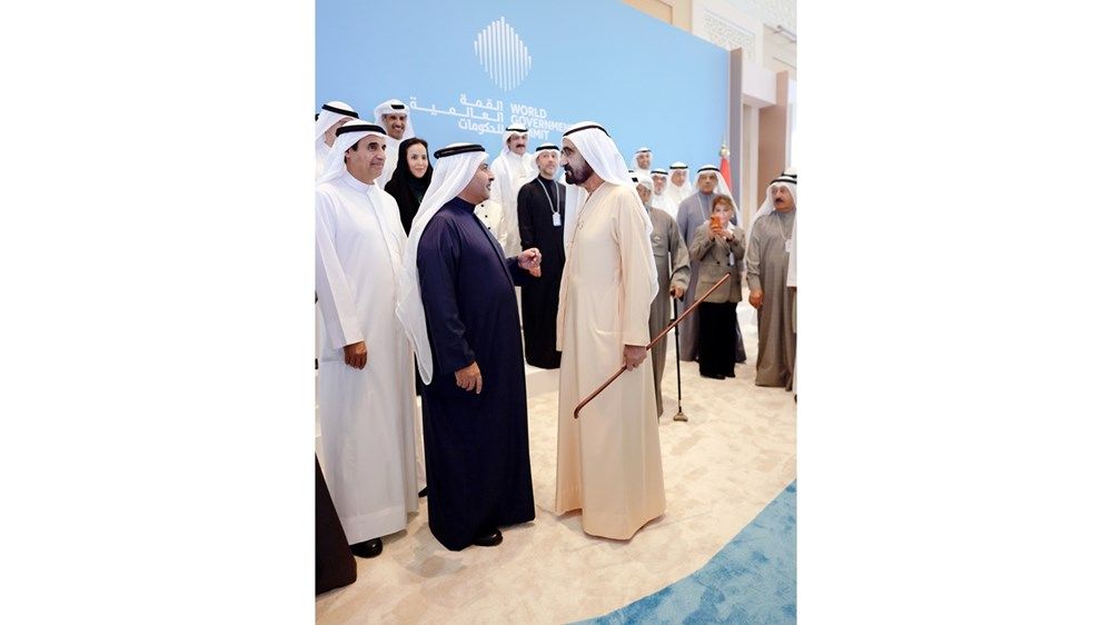 محمد بن راشد يلتقي عدداً من تجار الكويت المشاركين في المنتدى الاقتصادي الإماراتي الكويتي