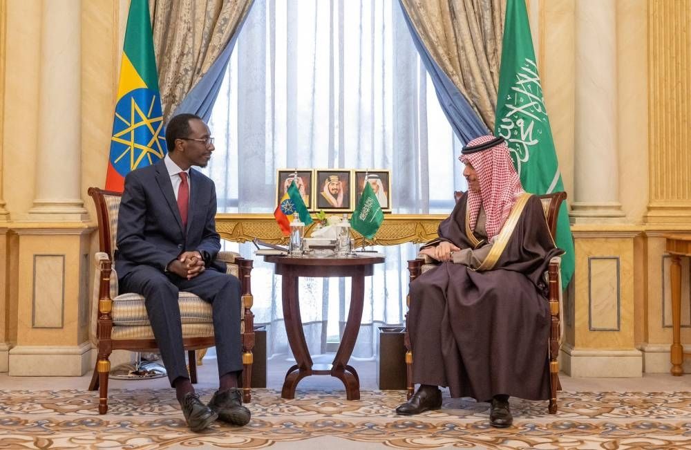 وزير الخارجية ونظيره الإثيوبي يبحثان العلاقات الثنائية ومستجدات المنطقة