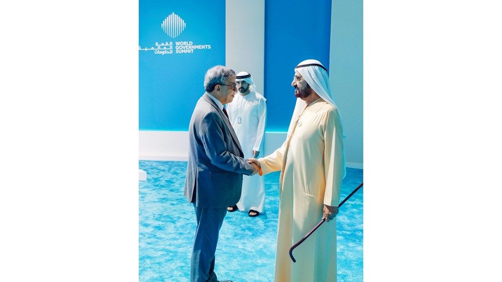 محمد بن راشد يلتقي وزراء المالية العرب المشاركين في منتدى المالية العامة للدول العربية بنسخته العاشرة