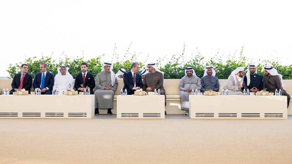 رئيس الدولة يستقبل رئيس حكومة إقليم كردستان العراق