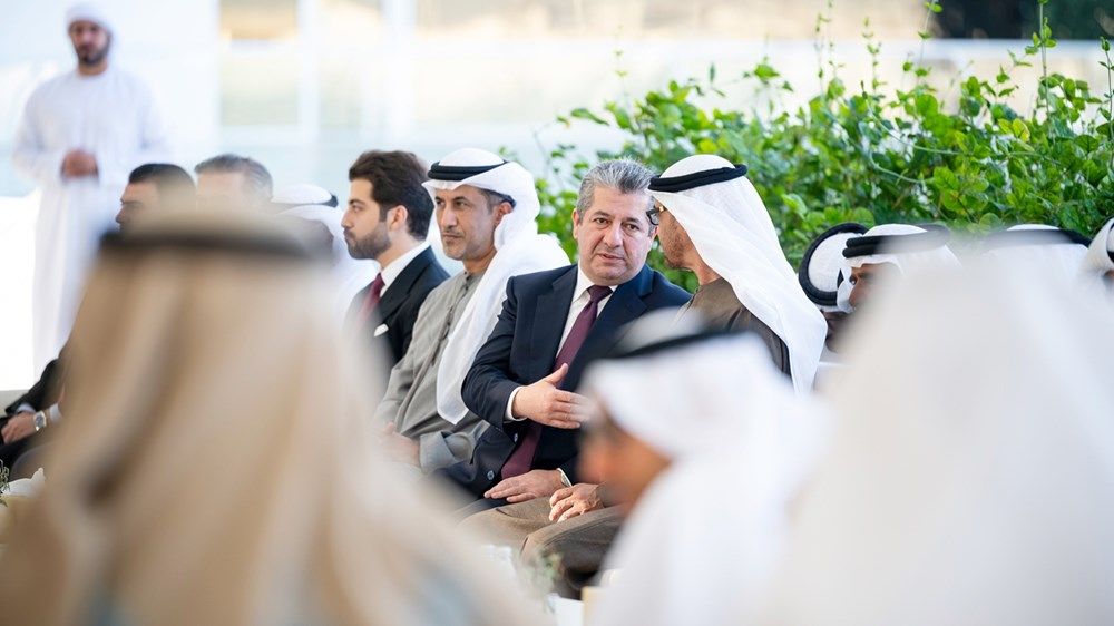 رئيس الدولة يستقبل رئيس حكومة إقليم كردستان العراق