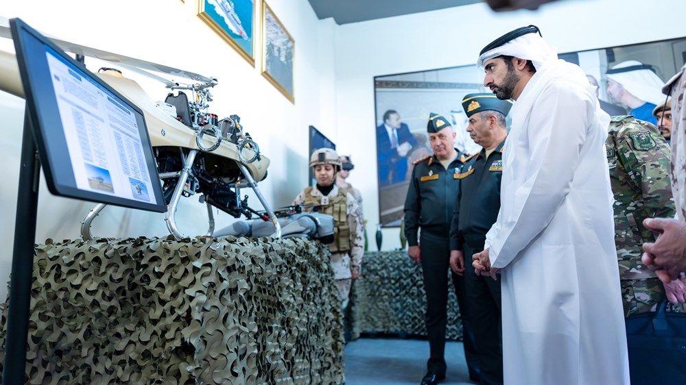 بحضور وزير دفاع أذربيجان.. حمدان بن محمد يشهد تمرين «درع السلام 2026»