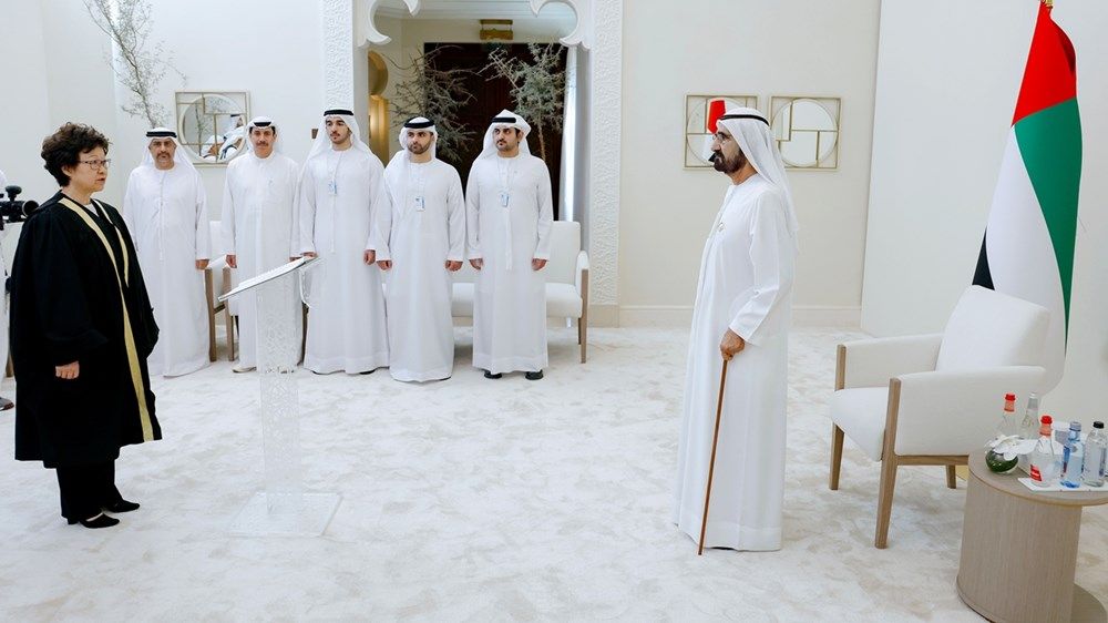 أمام محمد بن راشد.. ثلاثة قضاة في محاكم مركز دبي المالي العالمي يؤدون اليمين القانونية