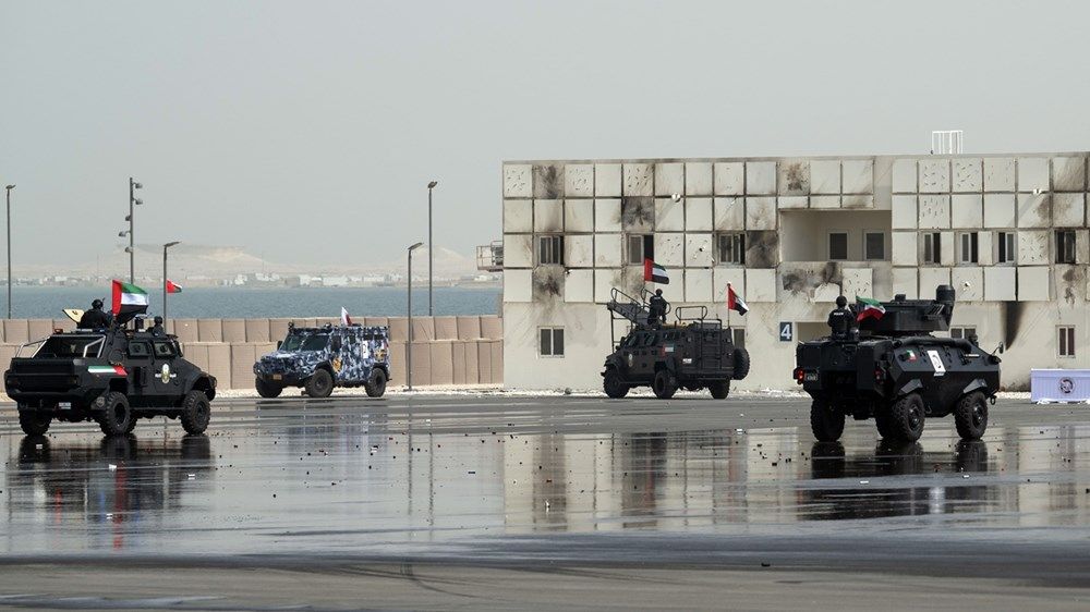 سيف بن زايد يشهد ختام تمرين «أمن الخليج العربي 4»